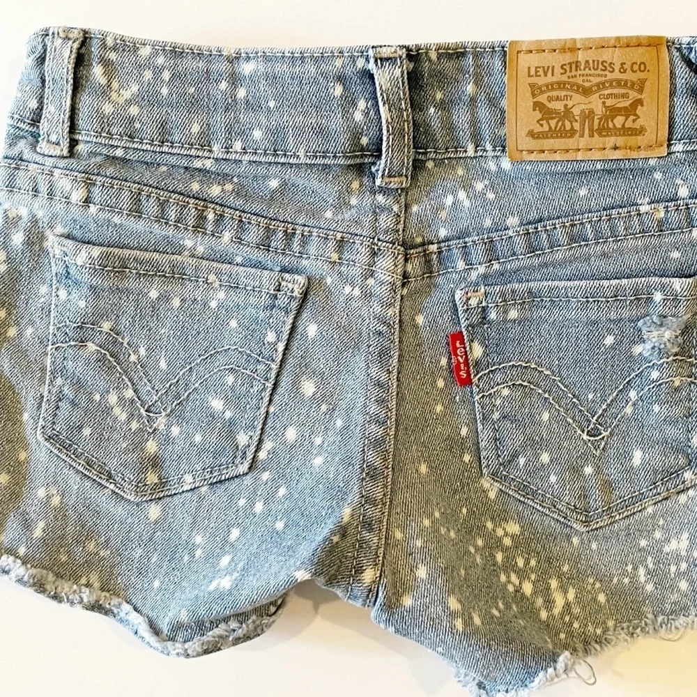 Levi’s 2T Shorty Short denim cut off shorts